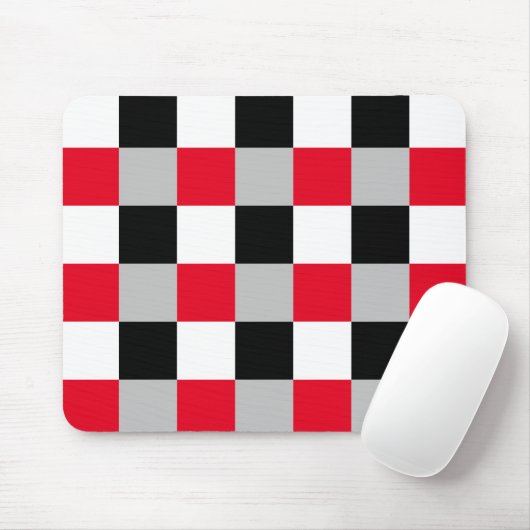 Bearbeiten von Prüfbrettmustern Mousepad (Mit Mouse)