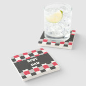 Bearbeiten von Prüfbrettmustern Steinuntersetzer (Seitenansicht)