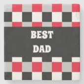 Bearbeiten von Prüfbrettmustern Steinuntersetzer (Vorderseite)