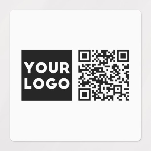 Bearbeiten von QR-Code und Ihr Firmenlogo oder -Im Etiketten (Design 1)