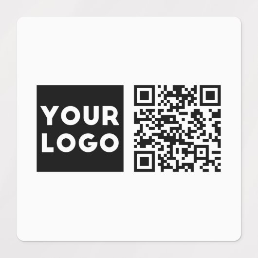 Bearbeiten von QR-Code und Ihr Firmenlogo oder -Im Etiketten (Design 2)