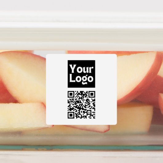 Bearbeiten von QR-Code und Ihr Firmenlogo oder -Im Etiketten (Befestigt)