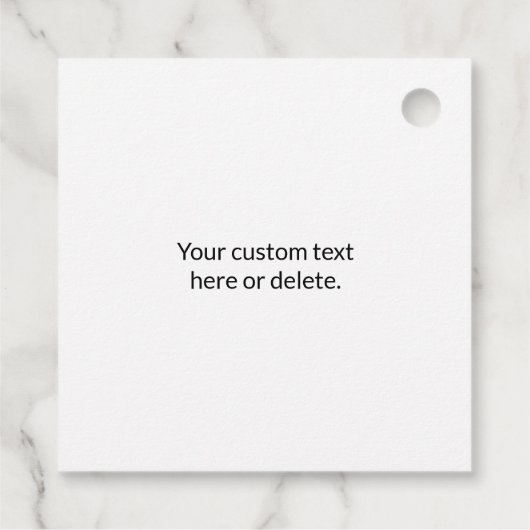 Bearbeiten von QR-Code und Ihr Firmenlogo oder -Im Geschenkanhänger (Rückseite)