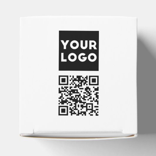 Bearbeiten von QR-Code und Ihr Firmenlogo oder -Im Geschenkschachtel (Oben)