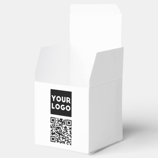 Bearbeiten von QR-Code und Ihr Firmenlogo oder -Im Geschenkschachtel (Geöffnet)