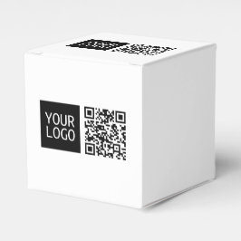 Bearbeiten von QR-Code und Ihr Firmenlogo oder -Im Geschenkschachtel