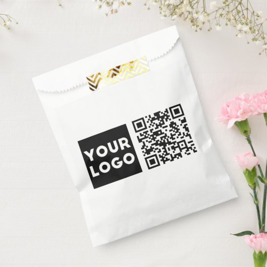 Bearbeiten von QR-Code und Ihr Firmenlogo oder -Im Geschenktütchen (Versiegelt)