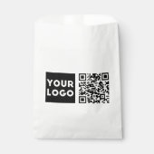 Bearbeiten von QR-Code und Ihr Firmenlogo oder -Im Geschenktütchen (Vorderseite)