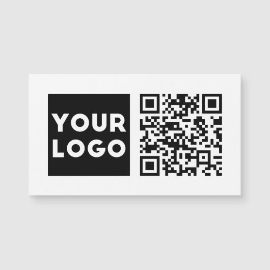 Bearbeiten von QR-Code und Ihr Firmenlogo oder -Im Magnetkarte (Vorderseite)