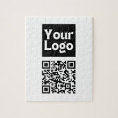Bearbeiten von QR-Code und Ihr Firmenlogo oder -Im Puzzle (Vertikal)