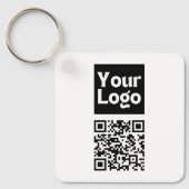 Bearbeiten von QR-Code und Ihr Firmenlogo oder -Im Schlüsselanhänger (Vorderseite)