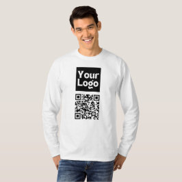 Bearbeiten von QR-Code und Ihr Firmenlogo oder -Im T-Shirt