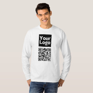 Bearbeiten von QR-Code und Ihr Firmenlogo oder -Im T-Shirt