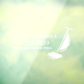 Bearbeiten von Reinigungsdiensten Fensteraufkleber (Blatt 3)