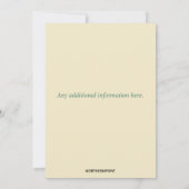 Bearbeiten von Rose auf Pergament Einladung (Rückseite)