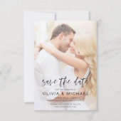 Bearbeiten von Save the Date-Foto-Hochzeit Save The Date (Vorderseite)