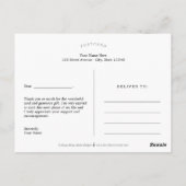 Bearbeiten von Seiten mit bearbeitbarer Farbe dank Postkarte (Rückseite)