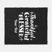 Bearbeiten von Sparkling-Erntedank-Quotierungen Fleecedecke (Vorderseite (Horizontal))