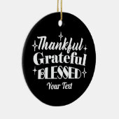 Bearbeiten von Sparkling-Erntedank-Quotierungen Keramik Ornament (Rechts)