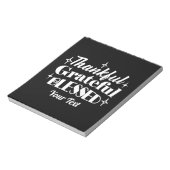 Bearbeiten von Sparkling-Erntedank-Quotierungen Notizblock (Rotiert)