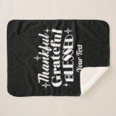 Bearbeiten von Sparkling-Erntedank-Quotierungen Sherpadecke (Vorderseite (Horizontal))