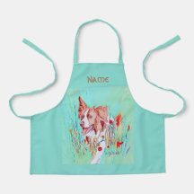 Bearbeiten von Text Border Collie-Schürze