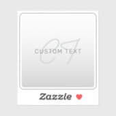 Bearbeiten von Text für Unternehmen, Gruß oder Nam Aufkleber (Blatt)