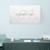 Bearbeiten von Text für Unternehmen, Gruß oder Nam Banner (Messeveranstaltung)