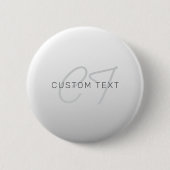 Bearbeiten von Text für Unternehmen, Gruß oder Nam Button (Vorderseite)