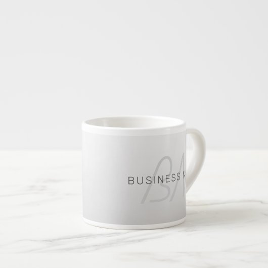 Bearbeiten von Text für Unternehmen, Gruß oder Nam Espressotasse (Vorderseite Rechts)