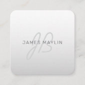 Bearbeiten von Text für Unternehmen, Gruß oder Nam Quadratische Visitenkarte (Vorderseite)