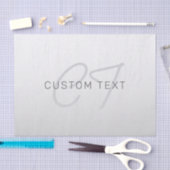 Bearbeiten von Text für Unternehmen, Gruß oder Nam Seidenpapier (Handwerk)