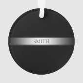 Bearbeiten von Text und Farben | Gradient Strip w/ Ornament (Rückseite)