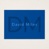 Bearbeiten von Textvorlage für Mit Monogramm Namen (Vorderseite)