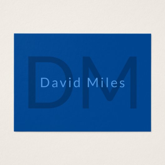 Bearbeiten von Textvorlage für Mit Monogramm Namen (Vorderseite)