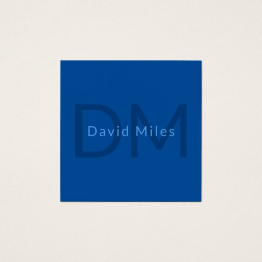 Bearbeiten von Textvorlage für Mit Monogramm Namen (Vorderseite)