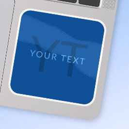 Bearbeiten von Textvorlage für Mit Monogramm Namen Aufkleber