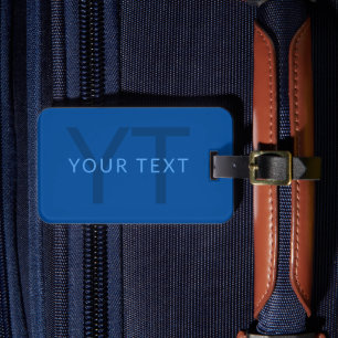 Bearbeiten von Textvorlage für Mit Monogramm Namen Gepäckanhänger