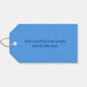 Bearbeiten von Textvorlage für Mit Monogramm Namen Geschenkanhänger (Rückseite Horizontal)