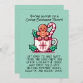 Bearbeiten von Weihnachts-Cookie Exchange-Party be Einladung (Vorne/Hinten)