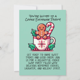 Bearbeiten von Weihnachts-Cookie Exchange-Party be Einladung