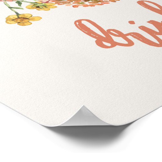 Bearbeiten von Wildblumen Poster (Ecke)