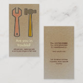 bearbeitet Visitenkarte (Vorne/Hinten)