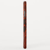 Bearbeiteter lederner Kasten Case-Mate iPhone Hülle (Hinten/Rechts)