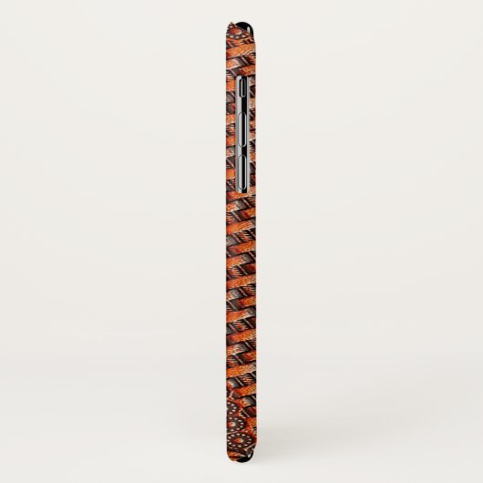 Bearbeiteter lederner Kasten Case-Mate iPhone Hülle (Hinten/Links)