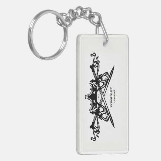 BEARBEITETER Schlüsselanhänger twelve25 (Vorderseite links)