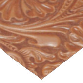 bearbeitetes Leder des Südwestmuster-Westerns Land Tischdecke (Schrägansicht)