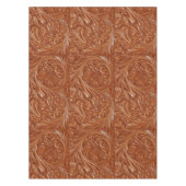 bearbeitetes Leder des Südwestmuster-Westerns Land Tischdecke (Vorderseite)