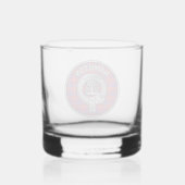 [BEARBEITUNG] Clan Hamilton Wappen & Tartan Whiskyglas (Rückseite)