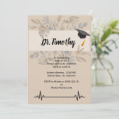 Bearbeitung von Einladungen für medizinische Studi (Stehend Vorderseite)